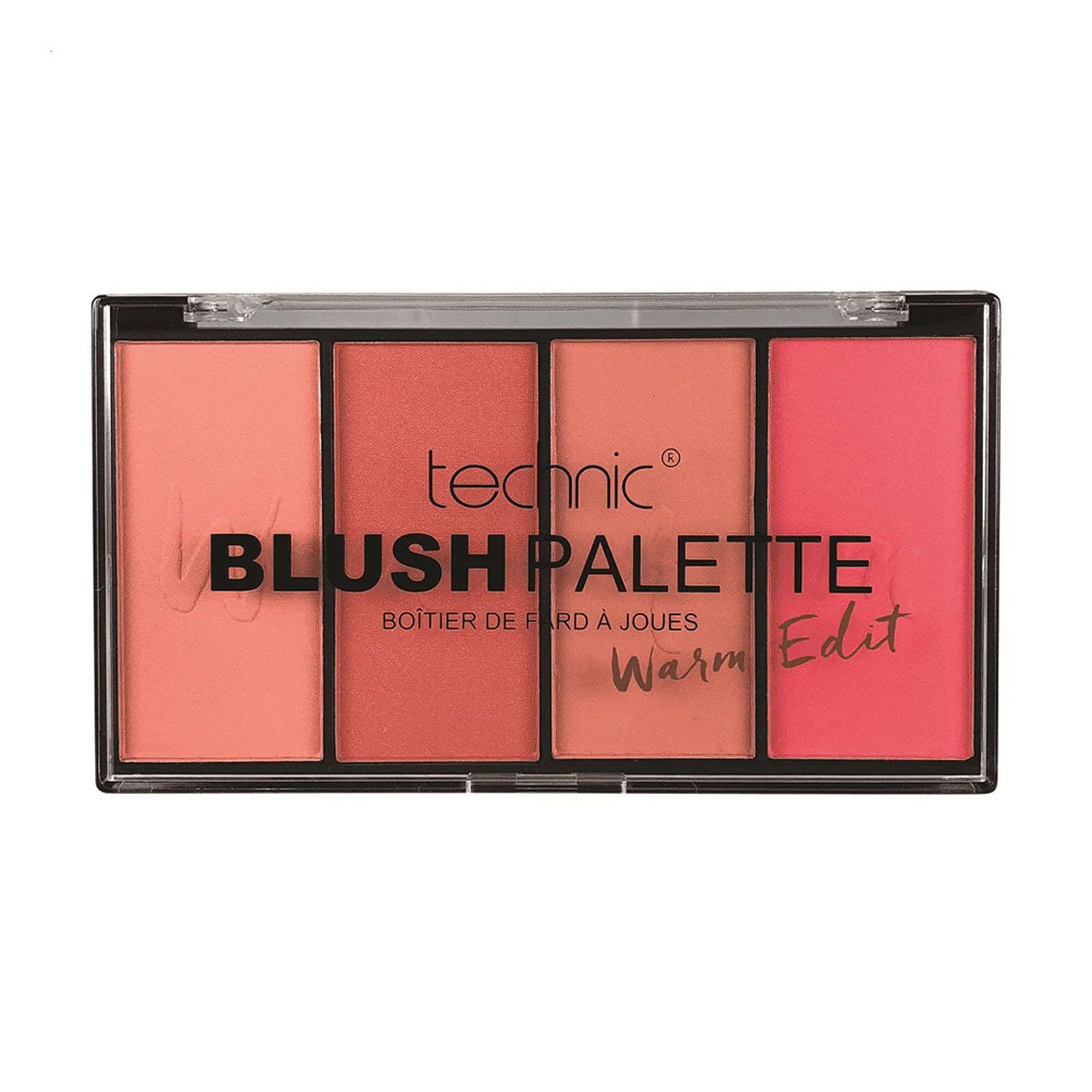 Уцінка! Палетка рум'ян для обличчя technic Blush Palette, Warm Edit, 20 г